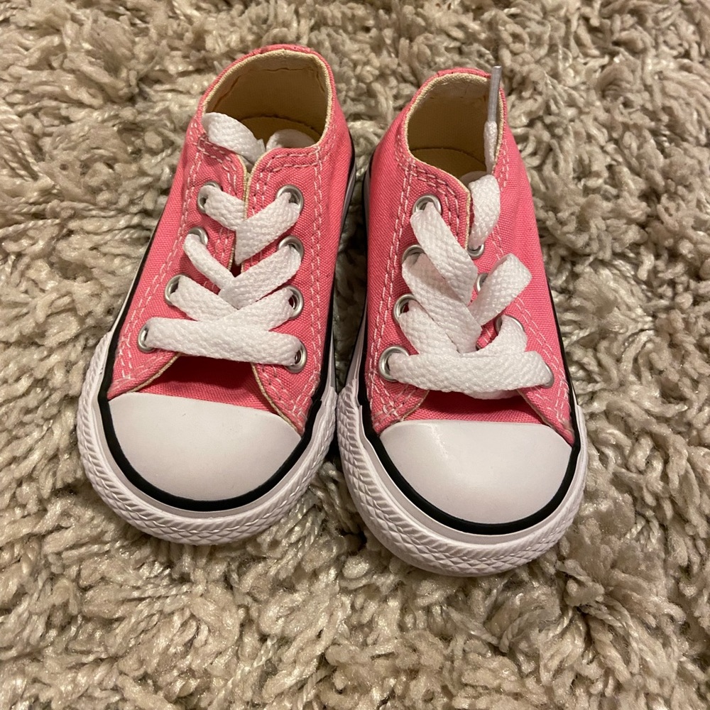 Pink Baby Converse - NWOT